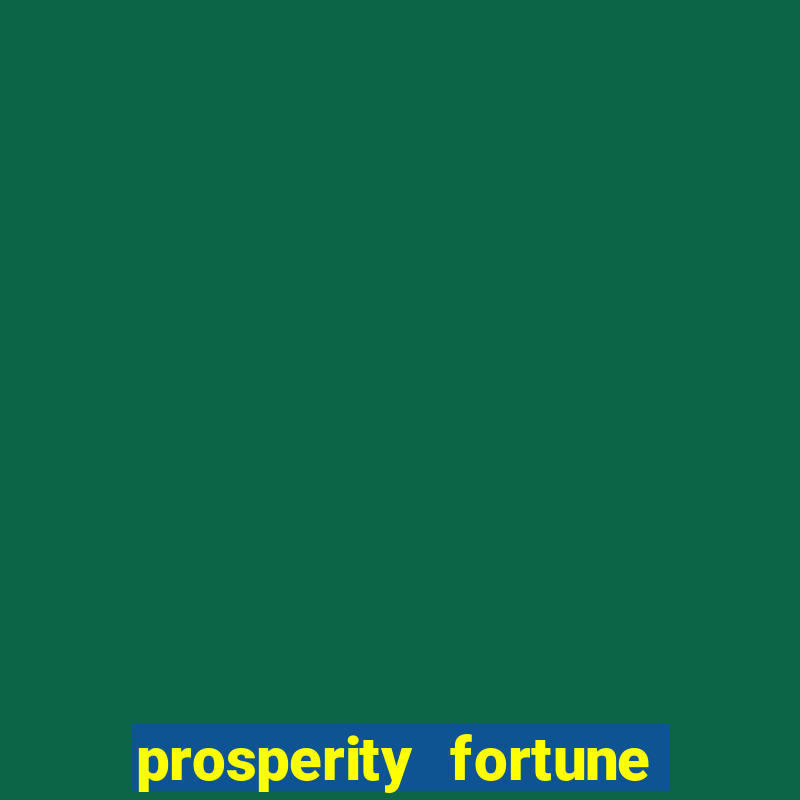 prosperity fortune tree demo grátis